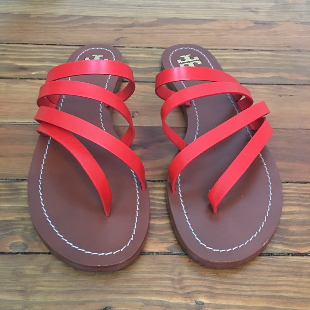 🚫SOLD Tory Burch Patos Slide Sandals Size 8 - Picture 5 of 7